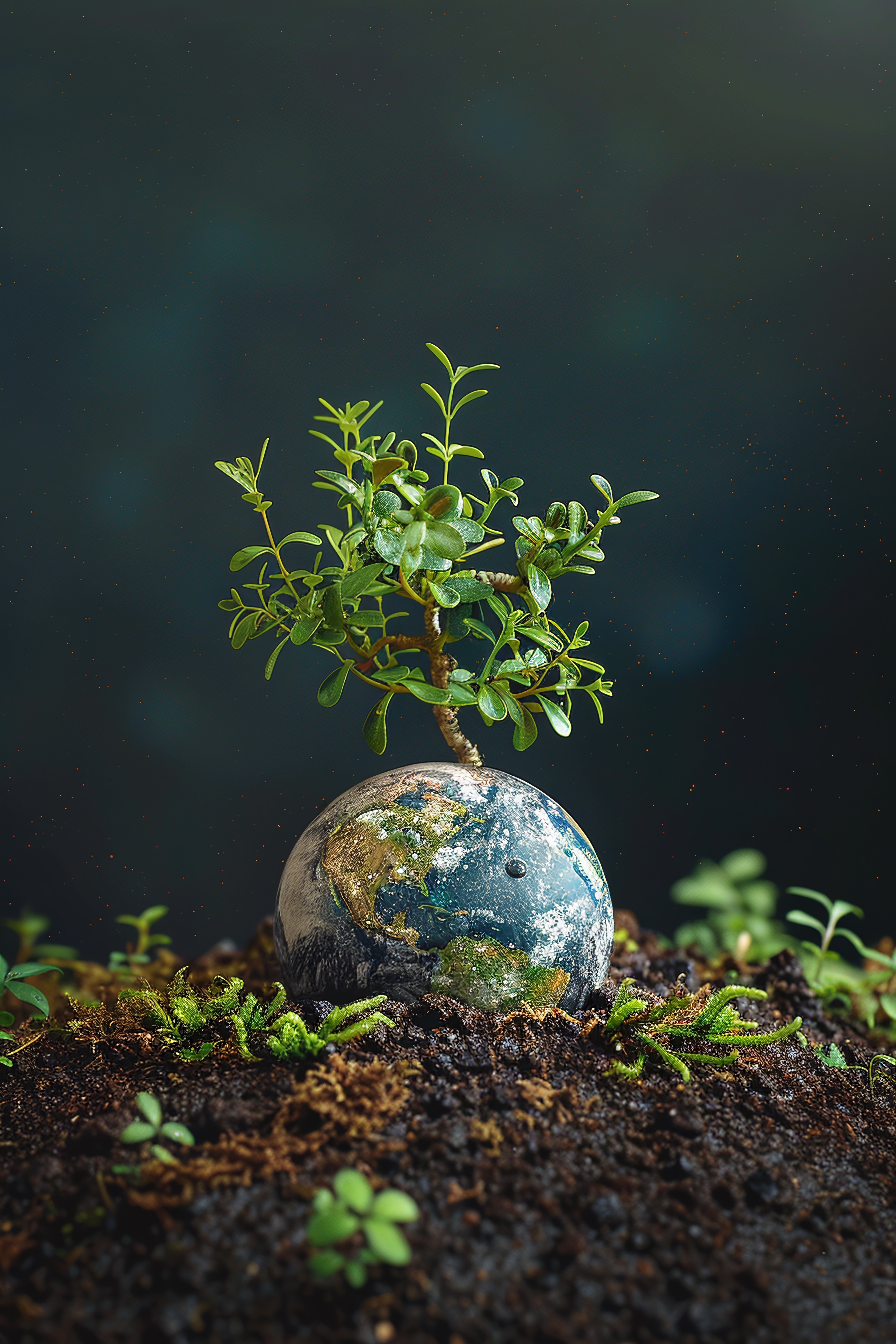 Planting Trees Illustration